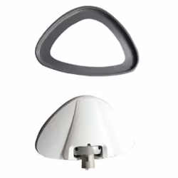 DCG Eltronic DR2850 nettoyeur vapeur Steam mop 0,42 L 1500 W Vert, Blanc