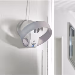 DCG Eltronic VE HL35 TW ventilateur Gris, Blanc