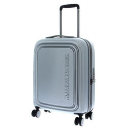 MANDARINA DUCK Logoduck + Expandable Cabin Trolley Silver [155710] - valise valise ou bagage vendu seul