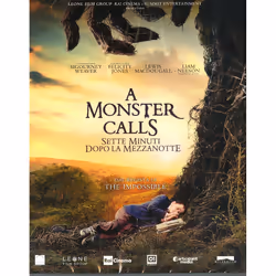 Rai Cinema A Monster Calls, Blu-ray, PG-13, Anglais, Italien, Fantaisie, 2D, Italien