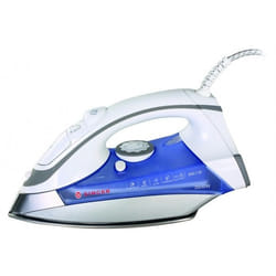 SINGER SNG 7.26 fer à repasser Fer à vapeur Semelle en acier inoxydable 2600 W Bleu, Blanc