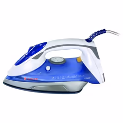 SINGER SNG 5.22, Fer à vapeur, Semelle en céramique, 150 g/min, Bleu, Blanc, 0,25 L, 30 g/min