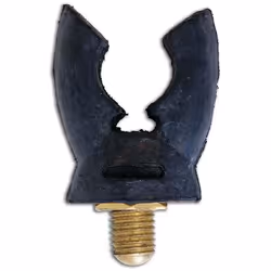 Support de canne à pêche - LINEAEFFE - Tête vissée en laiton souple - Noir