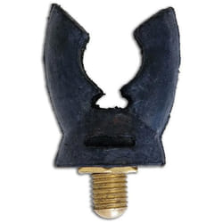 Support de canne à pêche - LINEAEFFE - Tête vissée en laiton souple - Noir