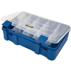 Lineaeffe Boîte Accessoires 4 27.6 x 18.8 x 7.5 cm Boîte de Pêche Rangement Accessoire Leurre Hameçon Compartiment Plastique
