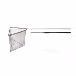 Lineaeffe Epuisette Carpnet Kit 180 cm - 2 Elements Épuisette de Pêche Carpe Truite Télescopique Mer