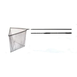 Lineaeffe Epuisette Carpnet Kit 180 cm - 2 Elements Épuisette de Pêche Carpe Truite Télescopique Mer