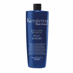 Fanola Keraterm, 1000 ml, Shampoing, Femmes, Cheveux lisses, Cheveux traités, Cheveux rebelles, Anti-frisottis, Revitalisant, ...