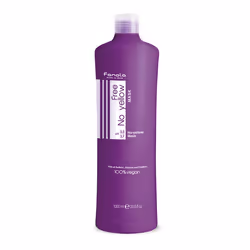 Fanola No Yellow Vegan Mask 1L, 1000 ml, Femmes, Cheveux blonds, Cheveux colorés, Cheveux secs, Blond, Hydratant, Nourrissant ...