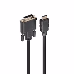 Ewent EC1350, 2 m, HDMI Type A (Standard), DVI-D, Mâle, Mâle, Droit