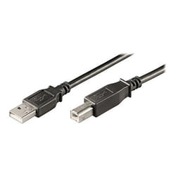 Ewent EC1006 câble USB 5 m USB 2.0 USB A USB B Noir