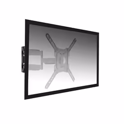 Ewent EW1525, 139,7 cm (55"), 75 x 75 mm, 400 x 400 mm, -15 - 15°, -90 - 90°, Noir