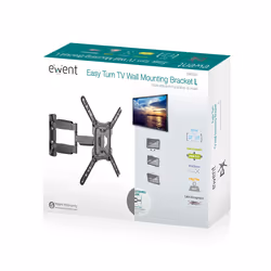 Ewent EW1525 support pour téléviseur 55" Noir