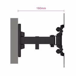 Ewent EW1521 support pour téléviseur 42" Noir