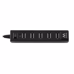 Ewent EW1130 hub & concentrateur 480 Mbit/s Noir