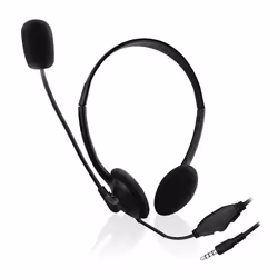 Ewent EW3567 écouteur/Casque Avec fil Arceau Noir - Vue supplémentaire 4