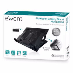 Ewent EW1258 17" 1000 tr/min Noir