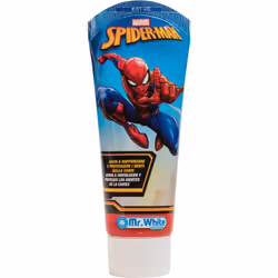 Le dentifrice Marvel Spiderman Toothpaste nettoie parfaitement les dents de l’enfant, les maintenant blanches et saines.