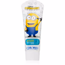 Le dentifrice Minions Toothpaste nettoie parfaitement les dents de l’enfant, les maintenant blanches et saines.