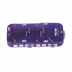 VCOM DD214 commutateur écran, clavier et souris Violet - Vue supplémentaire 3