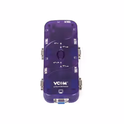 VCOM DD214 commutateur écran, clavier et souris Violet - Vue supplémentaire 4