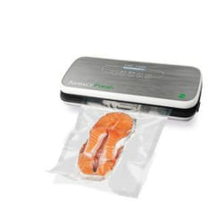 Macom VAC 1090 appareil à emballage sous vide 829 mbar Noir, Acier inoxydable, Blanc