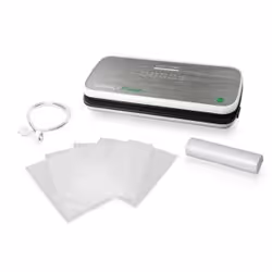 Macom VAC 1090 appareil à emballage sous vide 829 mbar Noir, Acier inoxydable, Blanc - Vue supplémentaire 4