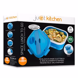 Macom Space Lunch To Go 35 W 0,8 L Bleu, Blanc Adulte - Vue supplémentaire 5
