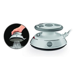 Fer à repasser - MACOM - 876 - Mini Fer à Vapeur - 500W - Double Pointe - Anti-adhésif