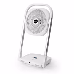 Macom Enjoy & Relax Slimmy, Ventilateur à lame domestique, Blanc, Sol, 10 dB, 1732,8 m³/h, 90°