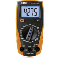 Ht Italia - ht Instruments HT25N Multimètre numérique cat iii 600 v Affichage (nombre de points): 2000