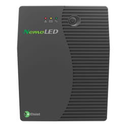 Elsist NemoLED 120 alimentation d'énergie non interruptible Interactivité de ligne 1,2 kVA 480 W 2 sortie(s) CA