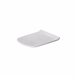 Duravit série Durastyle Rimless 006379 rechange Abattant charnières inox à Fermeture ralentie Finition blanc