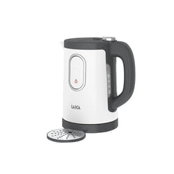 Laica Dual Flo bouilloire 1,5 L 2400 W Gris, Blanc
