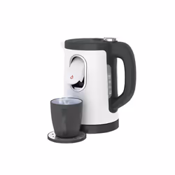 Laica Dual Flo bouilloire 1,5 L 2400 W Gris, Blanc