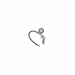 Raccordement 11/A corps en aluminium nickelé manomètre 60 mm double échelle Bar/Psi bouton de décompression tuyau en caoutcho ...