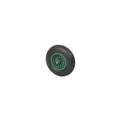 Roue de brouette pneumatique avec roulements - axe 20x130 mm, empattement 80 mm