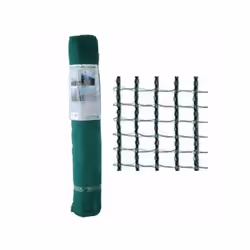 Tissu double armure selvedge mm 5 Monofilament polyéthylène anti UV Couleur verte