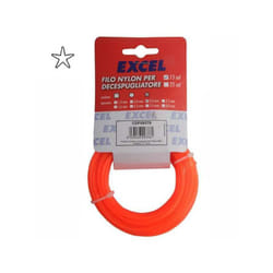 Excel - Fil nylon Pentagone mm 2,0 m 15 09376