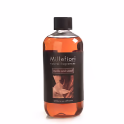 Millefiori Vanilla &amp; Wood, Bouteille, Liquide, Vanille, 500 ml