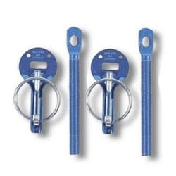 Fermeture de capot Sparco 01606AA Bleu Ressort
