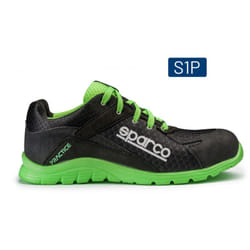 Sparco - 07517NRVF Chaussure de sécurité Practice Keke esd S1P src Noir/Vert 40