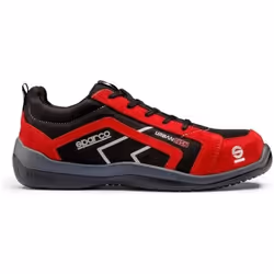 Sparco Chaussures de sécurité Urban EVO 07518 Noir/Rouge - 39