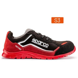 Sparco - Chaussure de sécurité 07522RSNR Nitro Marcus esd S3 src rouge/noir 40