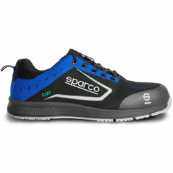 Chaussures de sécurité SPARCO CUP RICARD Ligne CUP - Chaussures de sécurité en tissu Jacquard, renfort PU qui recouvre la poi ...