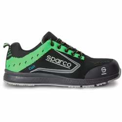 Chaussures de sécurité SPARCO CUP ADELAIDE Ligne CUP - Chaussures de sécurité en tissu Jacquard, renfort PU qui recouvre la p ...