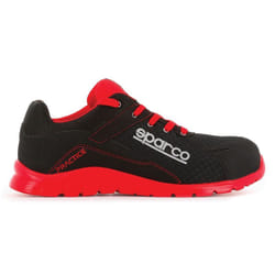 Sparco - Chaussures de sécurité practice jacques esd S1P src (noir/rouge)
