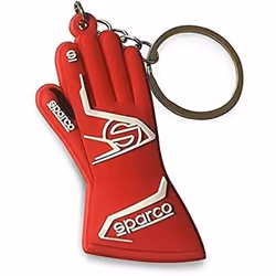 Sparco Porte-clés Glove Rouge 10 Pièces