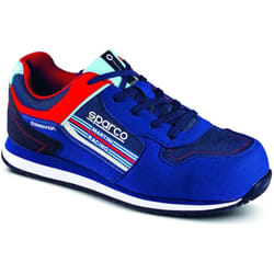 Sparco - Chaussures de sécurité gymkhana martini racing martini esd S1P src hro (bleu/rouge)