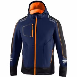 Description TECHNIQUE SOFT-SHELL POIDS : 330 g/m² COMPOSITION : Externe 93% polyester, 7% spandex Interne 100% polyester (pol ...